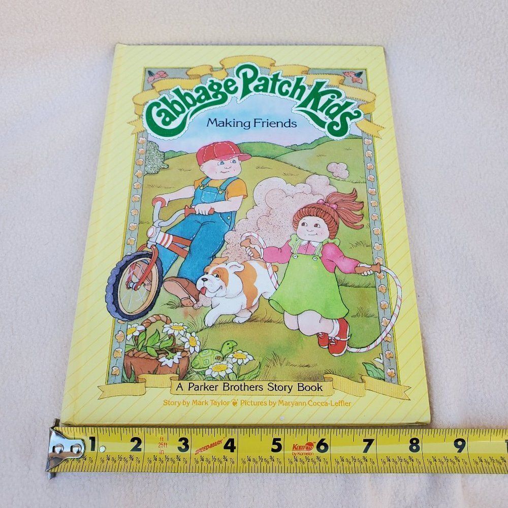 Cabbage Patch Kids Making Friends hardback book - Picture 3 of 7